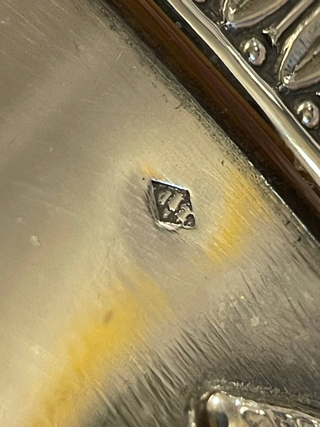 Solid silver bonbonnière, silversmith Émile Puiforcat