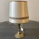 Vintage brass table lamp – 1950s