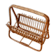 Rattan magazine holder