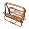 Rattan magazine holder