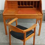 Desk in oregon pine by andreas hansen for hadsten träindustri