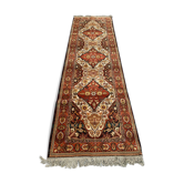 Vintage carpet corridor Persian style 89x300 cm