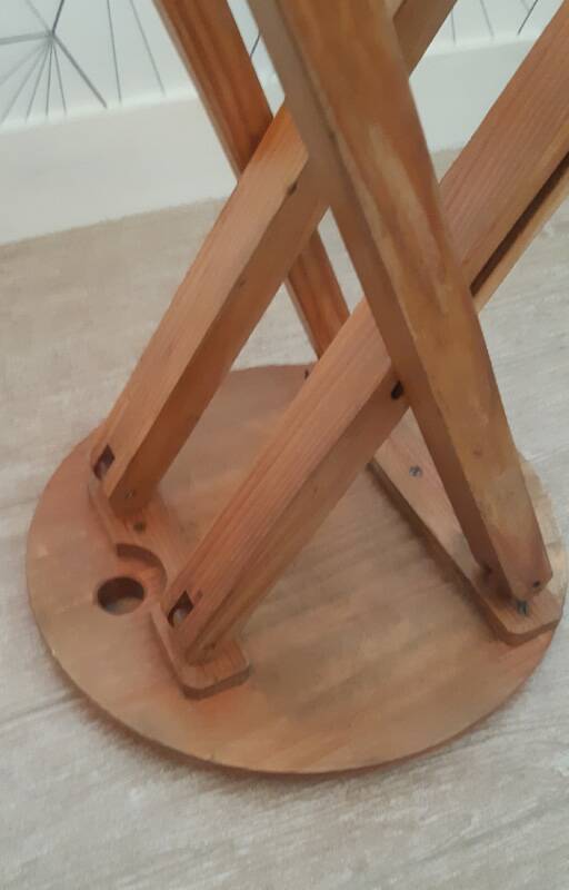 Vintage folding stool.