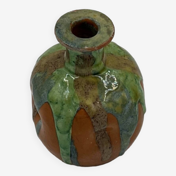 Soliflore vase in Flemish stoneware