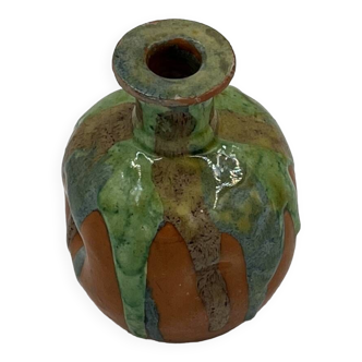 Soliflore vase in Flemish stoneware