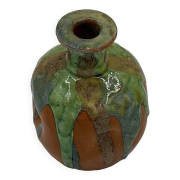Soliflore vase in Flemish stoneware