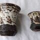 2 vases en grès