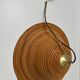 Bell-shaped reed suspension, in the style of Vivai Del Sud, Italy, 1960s.