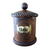 Old box in raw wood