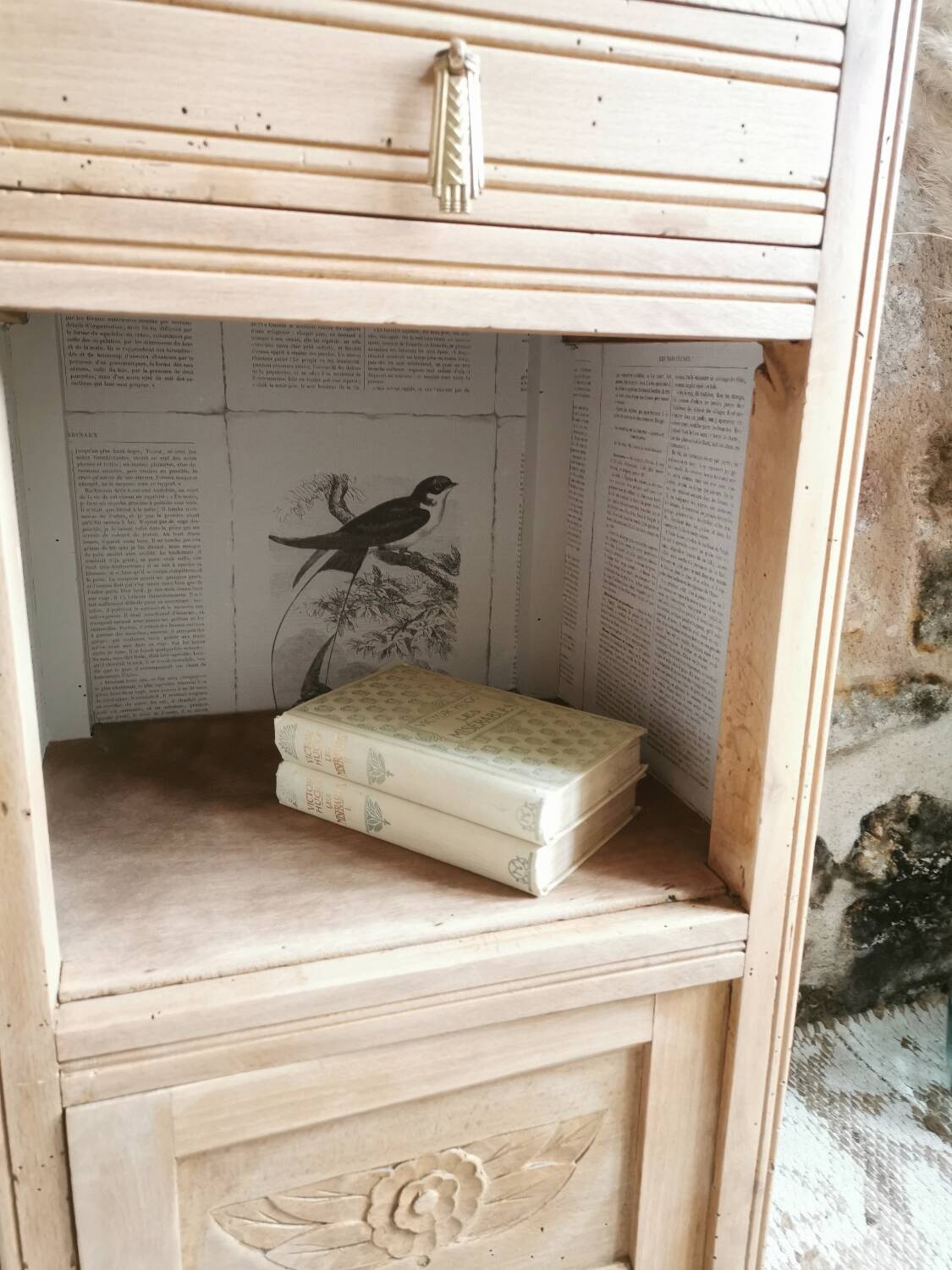 Art Deco Nightstand Fully Renovated