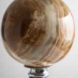 Vintage onyx lamp Philippe Barbier