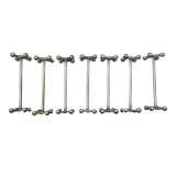 Art Deco Silver Plated Knife Rests Miele & Co