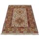 Handwoven Sumakh Kilim Rug, Wool & Silk Tribal Flatweave 103 x 73 cm