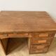 Vintage 1950s solid wood desk