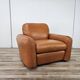 "Piumotto" leather armchair by Arrigo Arrigoni for Busnelli, 1970