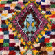 Tapis boucherouite berbère 200x150cm