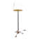 Lampadaire Art and Craft trépied en bronze.