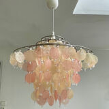 Mother-of-pearl tassel chandelier