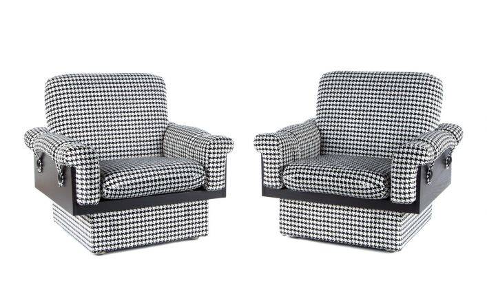 Set of 2 vintage armchairs, Drevotar, 1970s