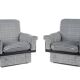 Set of 2 vintage armchairs, Drevotar, 1970s