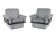 Set of 2 vintage armchairs, Drevotar, 1970s