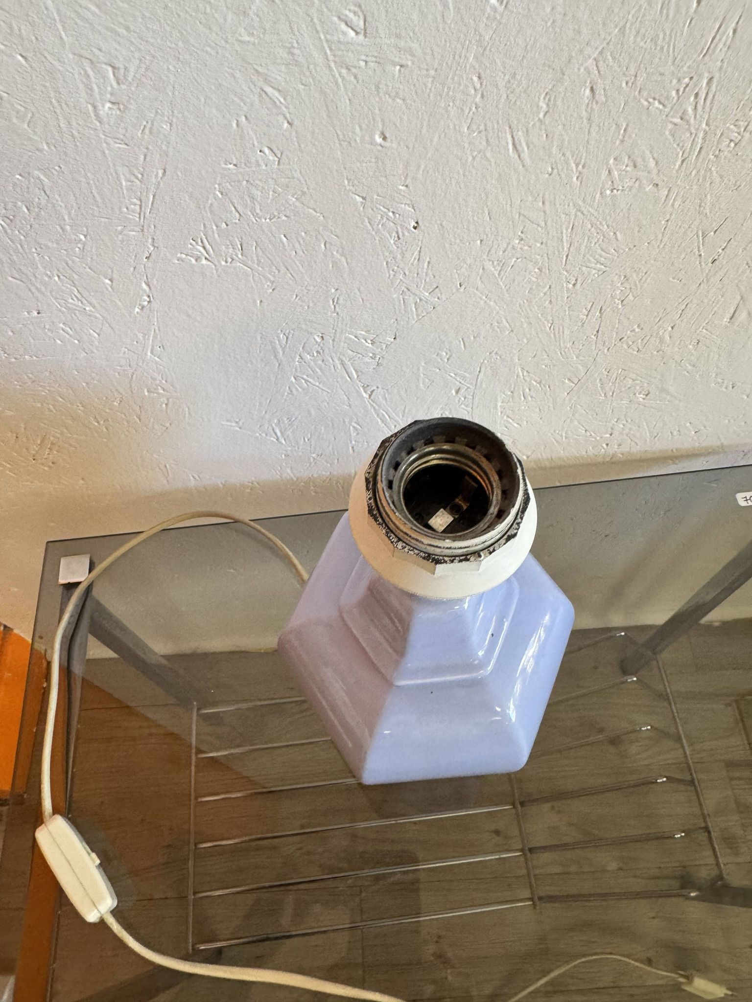 Lampe en céramique