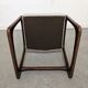 Series of 4 Baumann sled chairs from the 60s/70s