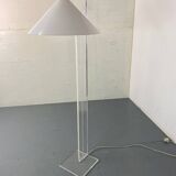 Space Age Acrylic Glass Floor Lamp by Harco Loor, 1980s