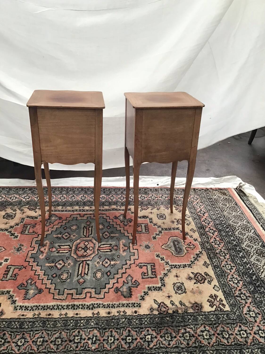Pair of Louis XV style bedside tables