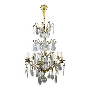 lustre en bronze, laiton