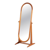 Cheval Floor Mirror by Pedersen & Hansen, Denmark, 1970s