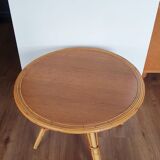 Table basse en rotin