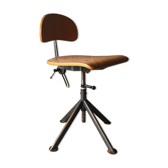 Chaise de bureau design industriel Odelberg Olsen