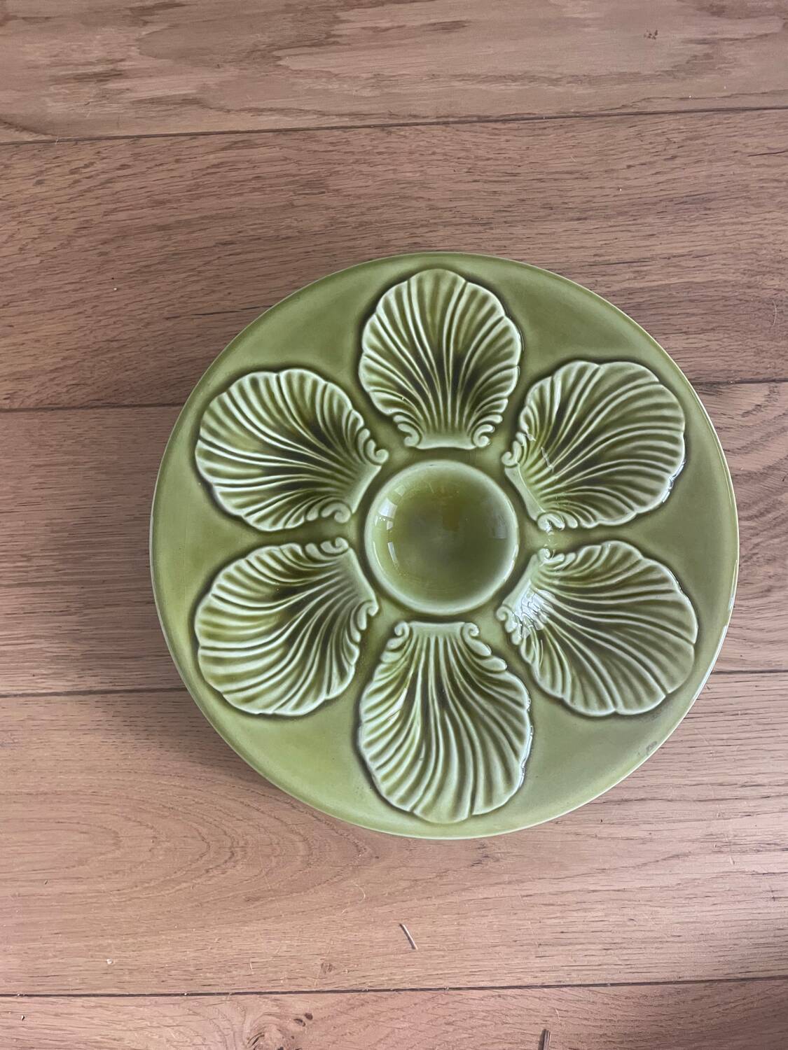 oyster plates from the 70s