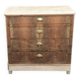 Old wooden chest of drawers