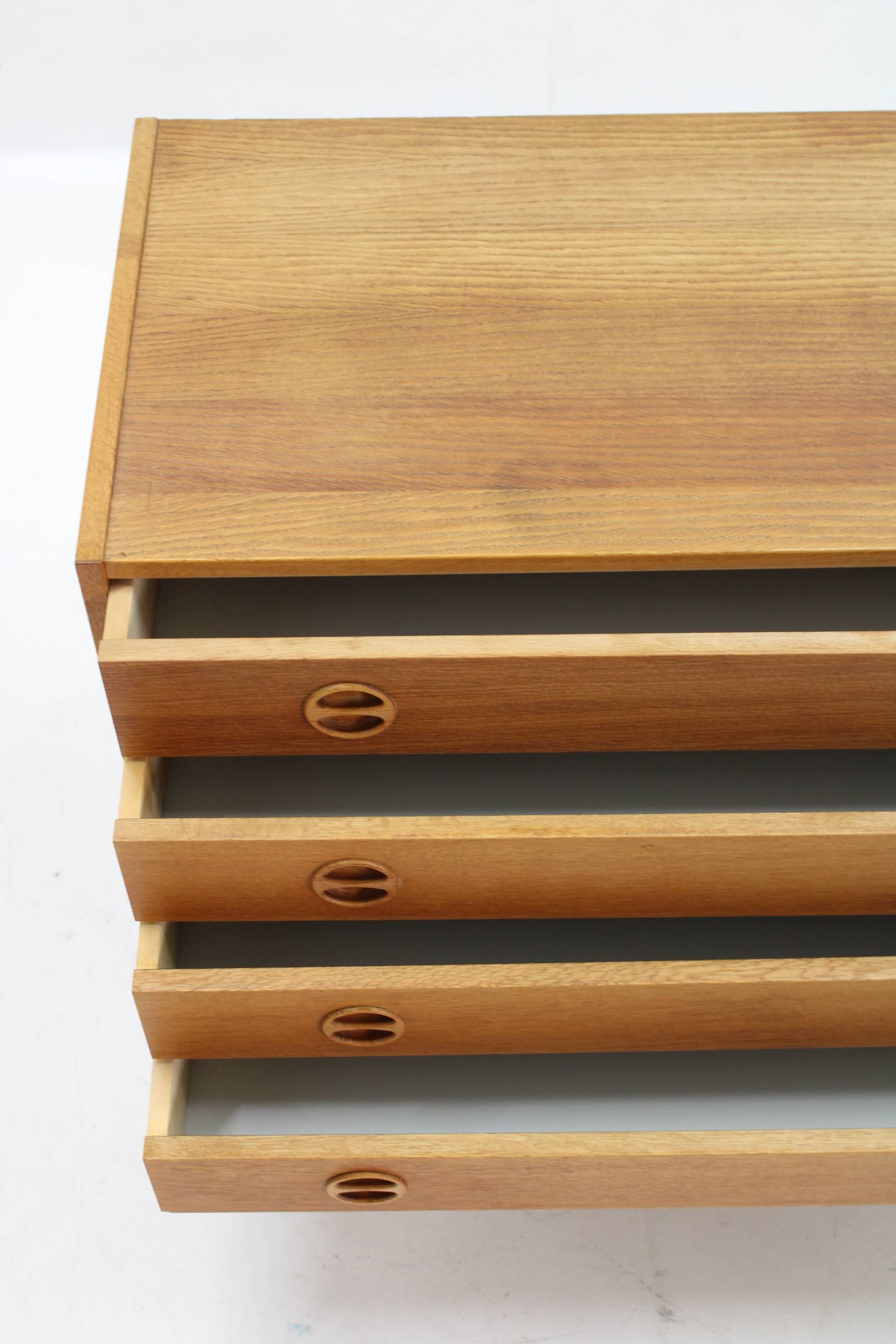 1960s Upcycled Oak Chest of Drawers, Denmark