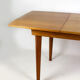Oak veneered folding dining table from UP Závody 1960 s