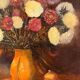 Peinture a l’huile bouquet de fleurs