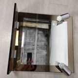Miroir éclairant vintage salle de bain