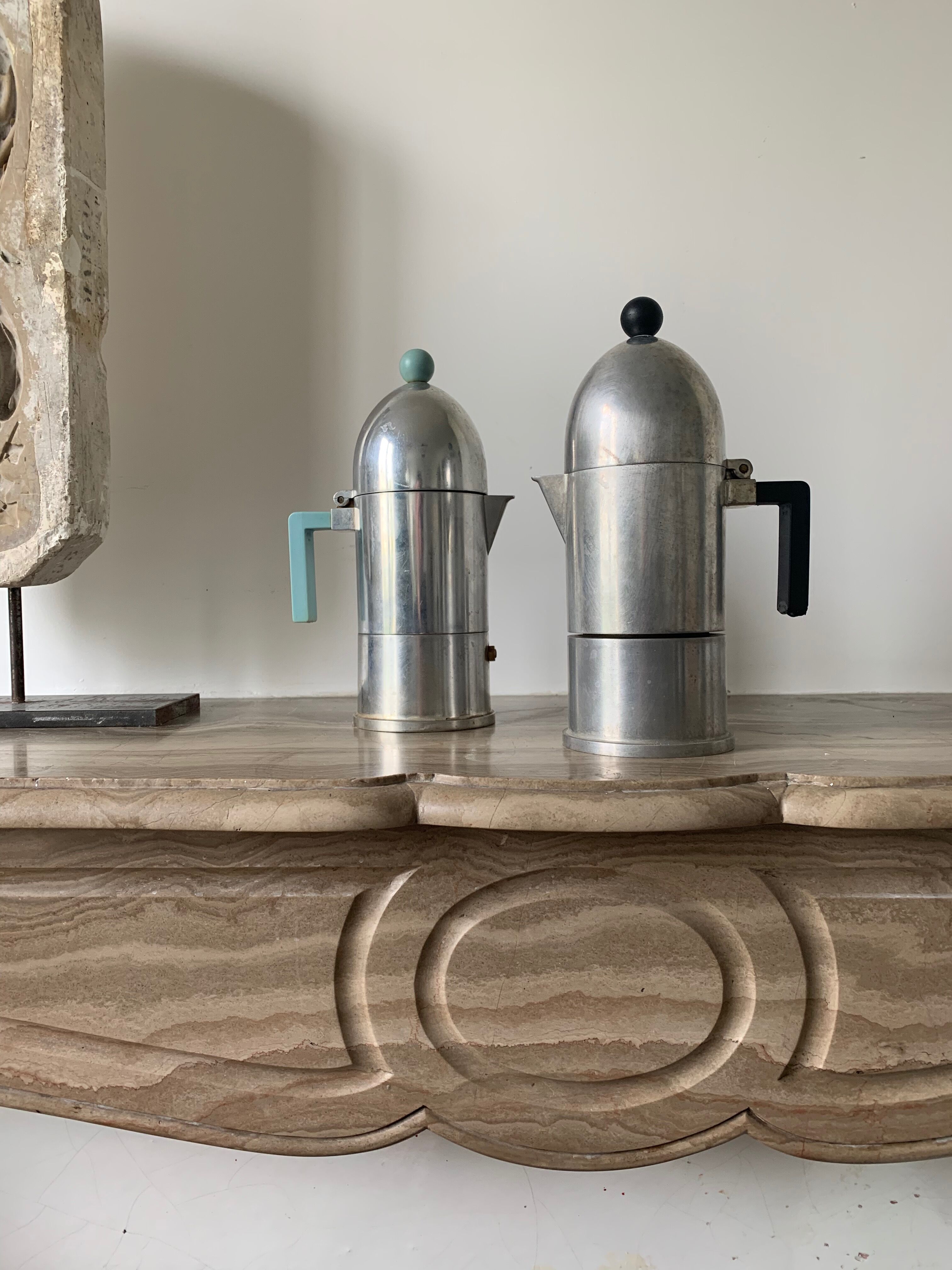 Coffee pot Alessi by architect Aldo Rossi