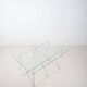 Table à manger minimaliste conçue par Max Sauze, années 1970