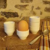 6 Vintage 1960s Prisunic Egg Cups