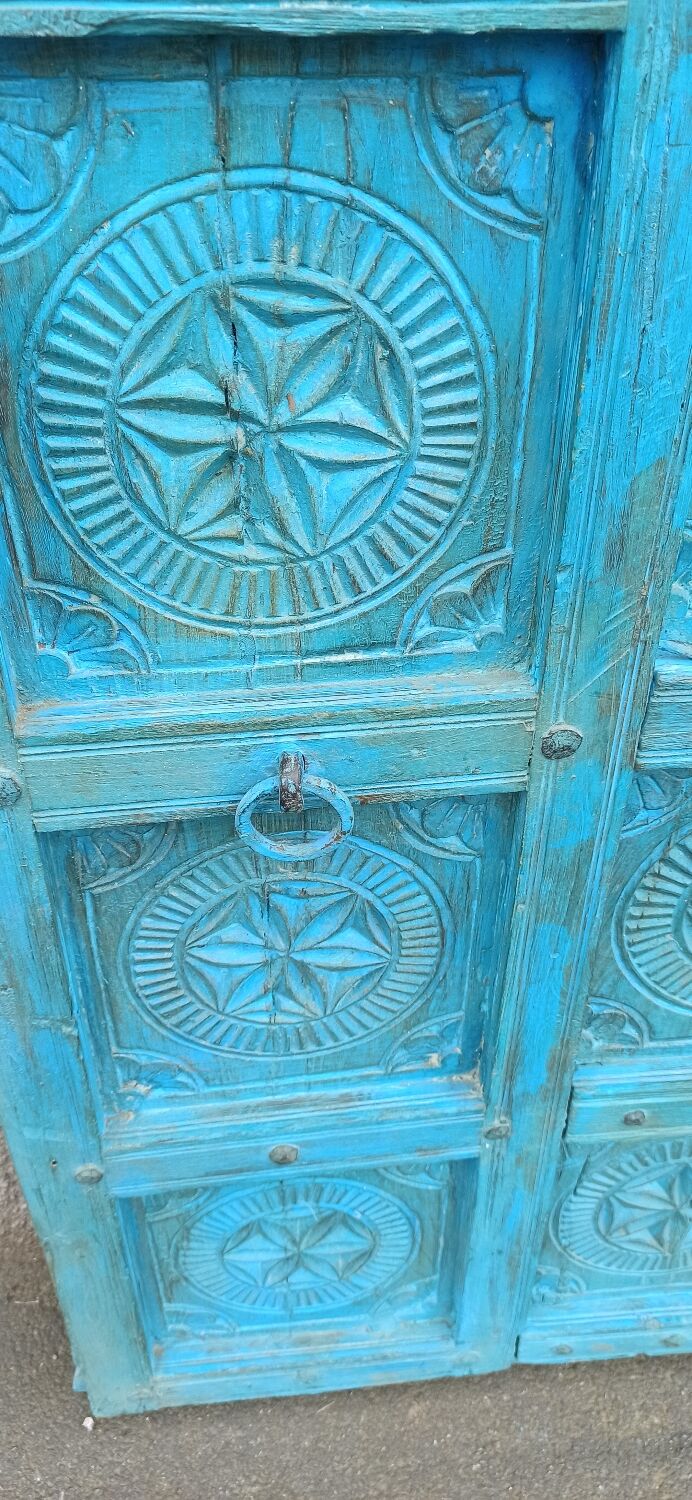 Old wooden door