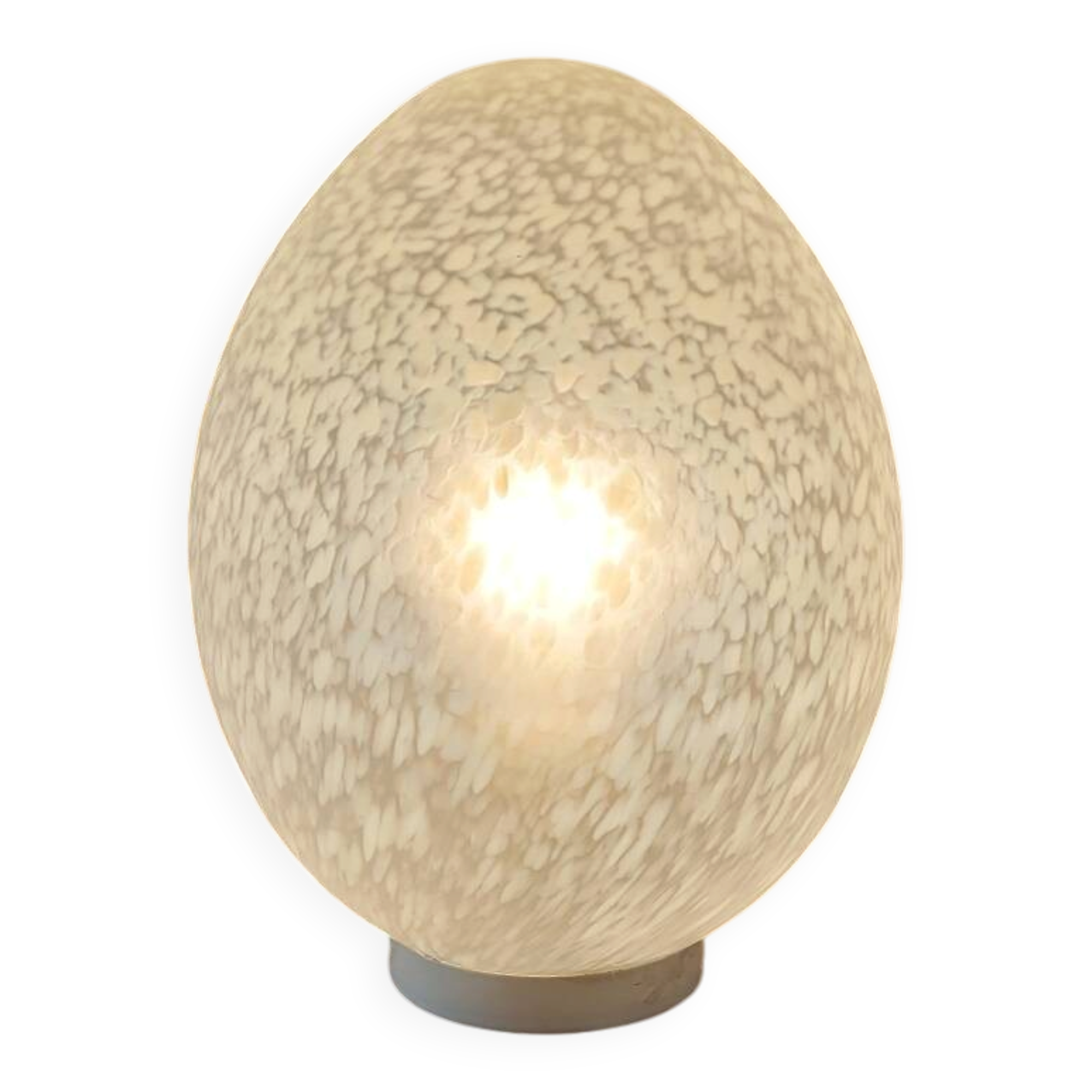 Lampe œuf de la Verrerie de Vianne