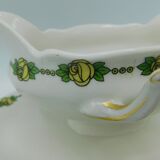 Limoges porcelain saucière - Martin Charles