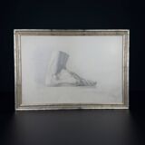 F. Mucke, pencil drawing of feet, 1802, pencil and paper