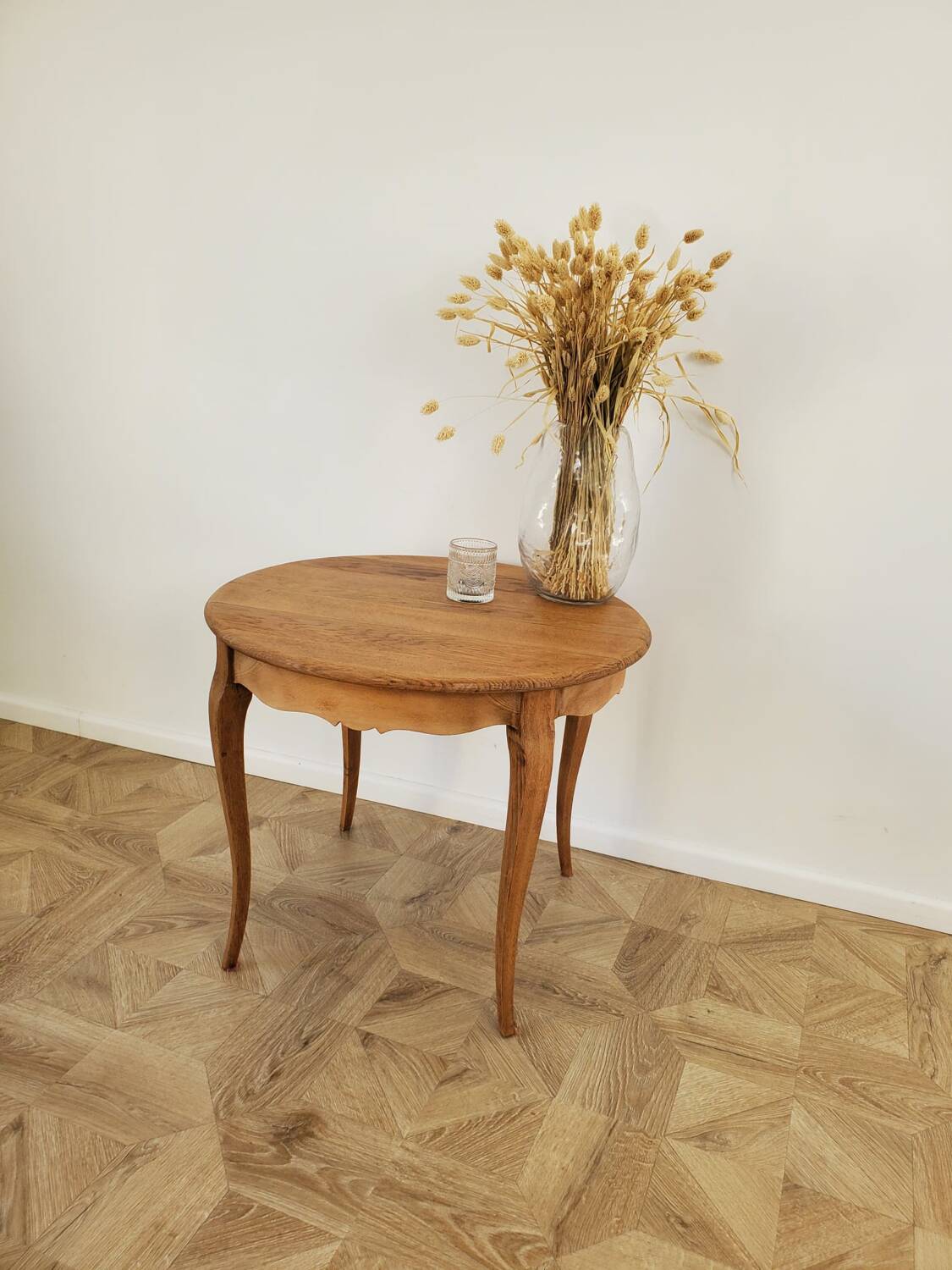 Table en bois ronde