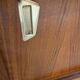 Lowboard enfilade with sliding doors, 1970s vintage.