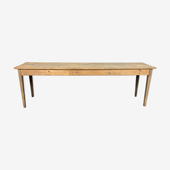 Console table de ferme en sapin