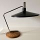 1960's desk lamp with turning base by George Frydman